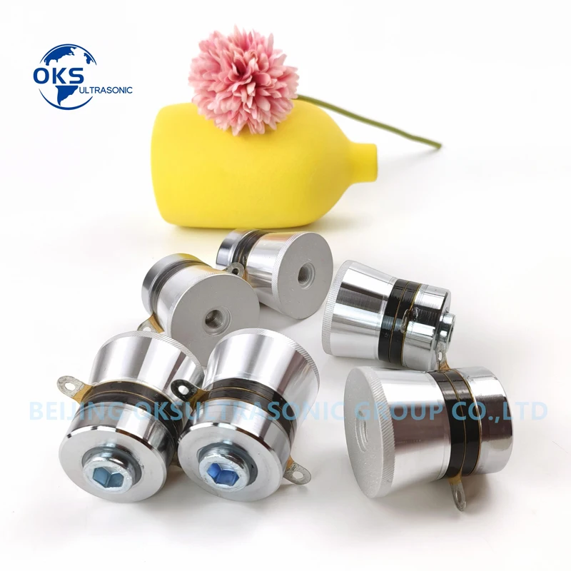 24 PÇS/LOTE 40KHZ 50W PZT4 Transdutor de Limpeza Ultrassônica Feito Na China