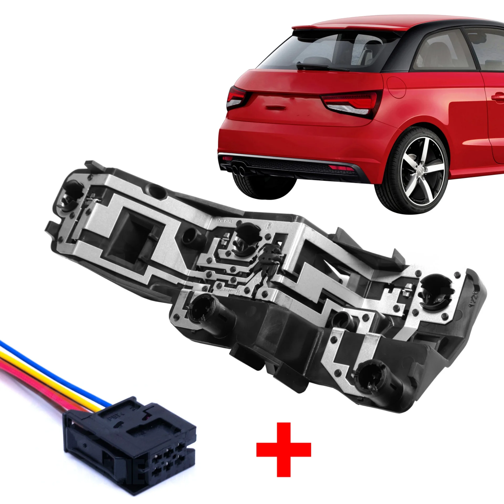 Auto Rear Tail Light Cluster Bulb Holder Support For AUDI A1 2011 2012 2013 2014 2015 2016 8X0945257A 8X0945258A 6Q0937702