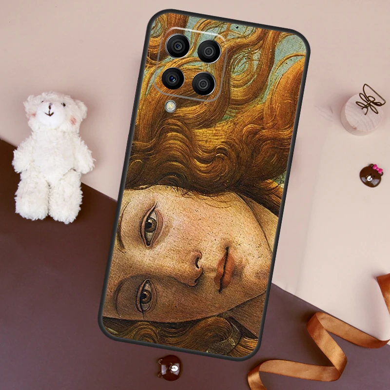 Art Painting Birth Of Venus Funda For Samsung Galaxy M23 M33 M53 M11 M12 M13 M14 M20 M21 M31 M54 M51 M31s M32 M52 Case