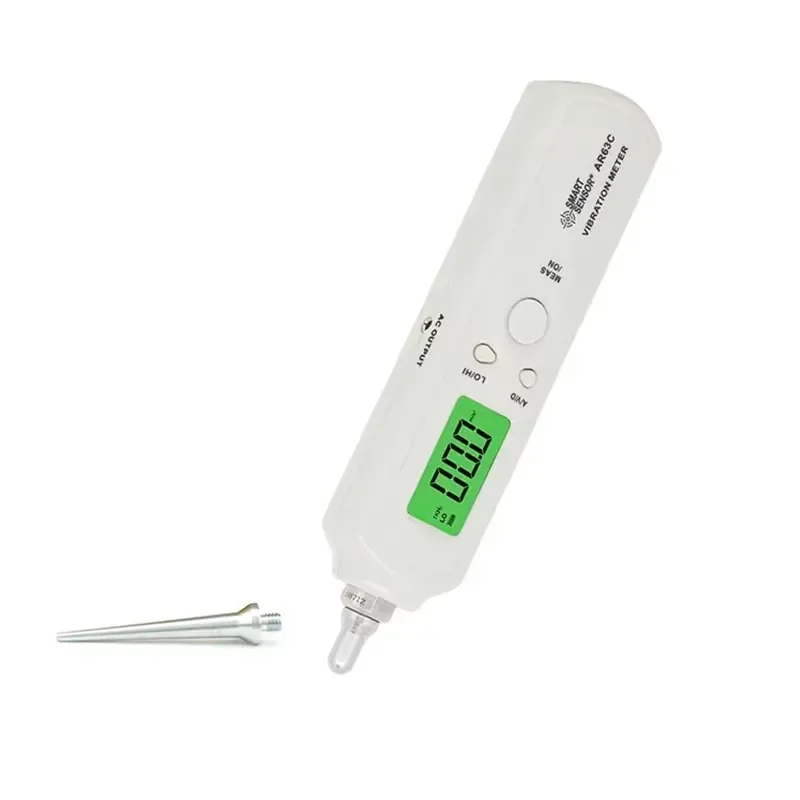 AR63C Digital Pen Type Vibration Meter Tester Gauge Analyzer Vibrometer Acceleration 0.1~199.9m/s2