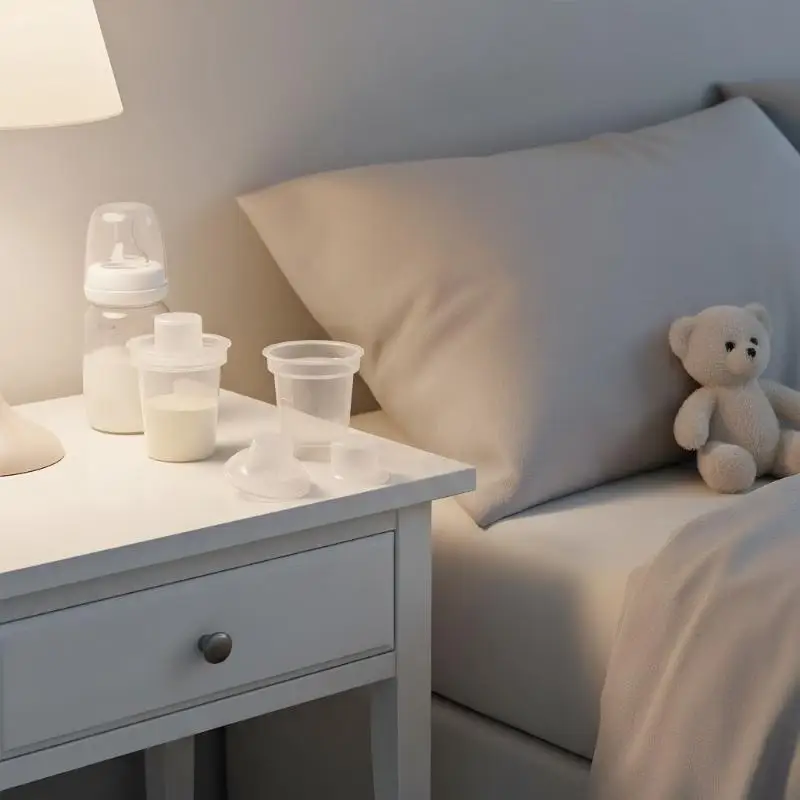 6PPC 80ML Baby Milk Powder Dispenser Portable Baby Food Storage Box Baby Dispenser Pre-Measured Powder Box