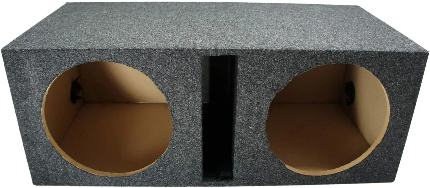 

Dual 12" Sub Box Ported Vented Subwoofer Enclosure MDF Car Audio Stereo System·Factory Direct Sales
