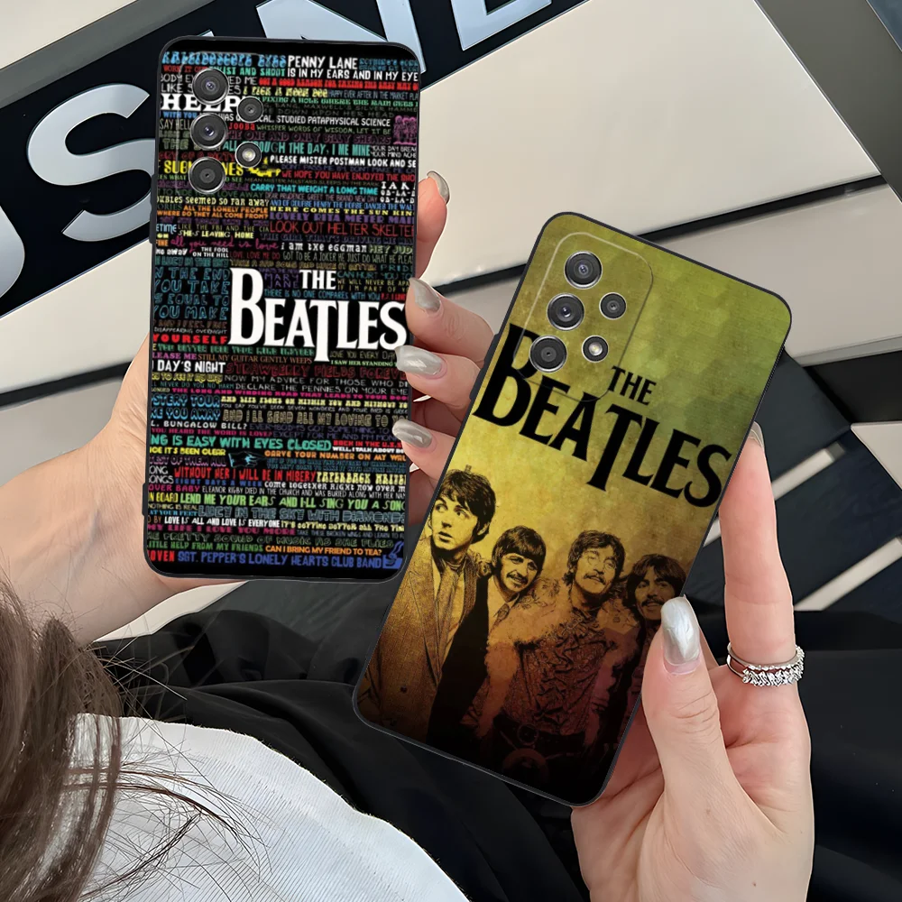 Mobile B-Beatless Phone Case for Samsung Galaxy A91 73 71 70 54 53 52 34 24 23 21 S 5G Black Cellphones Smartphone Cover