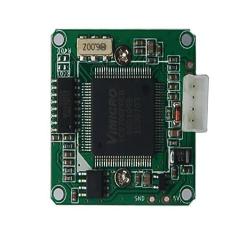 PTC08 300000 Pixel Serial Camera RS232 TTL RS485 Industrial  Meteorological Monitoring Camera Module