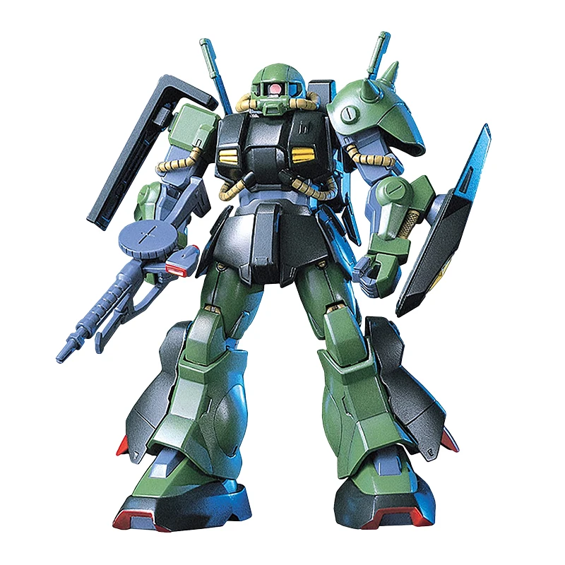 Bandai Echt Gundam Model Kit Anime Figuur Hguc 1/144 RMS-106 Hi-Zack Action Figure Monteren Collectie Speelgoed Voor Kinderen