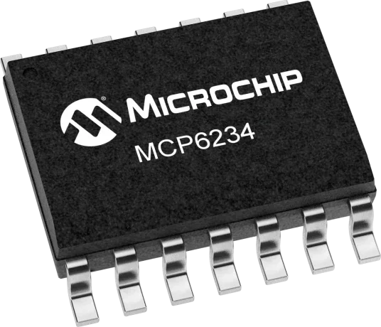 Mcp6234-E/Sl Ic Opamp Gp 4 Circuit 14Soic