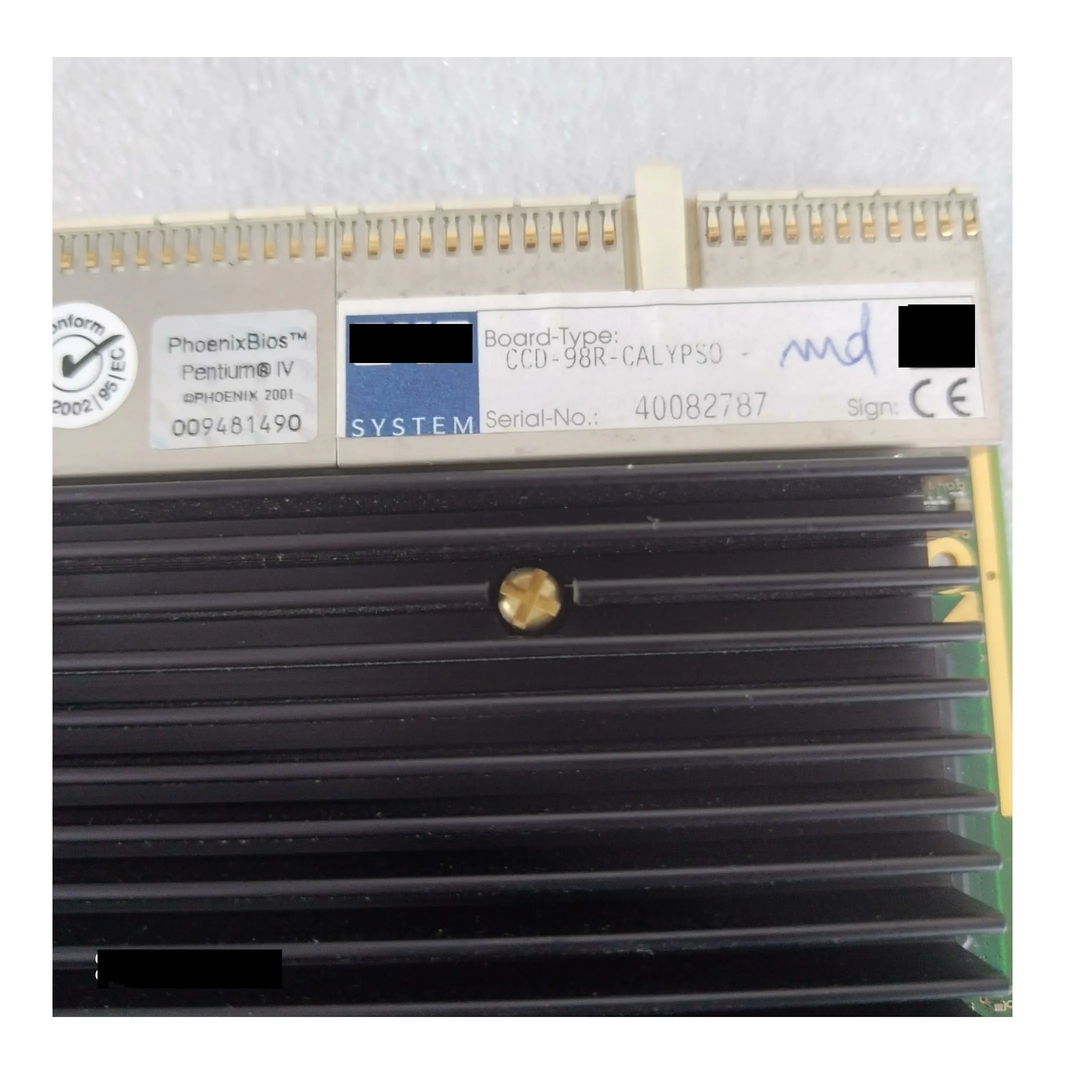 CCD-98R-CALYPSO Placa base de computadora industrial Con garantía