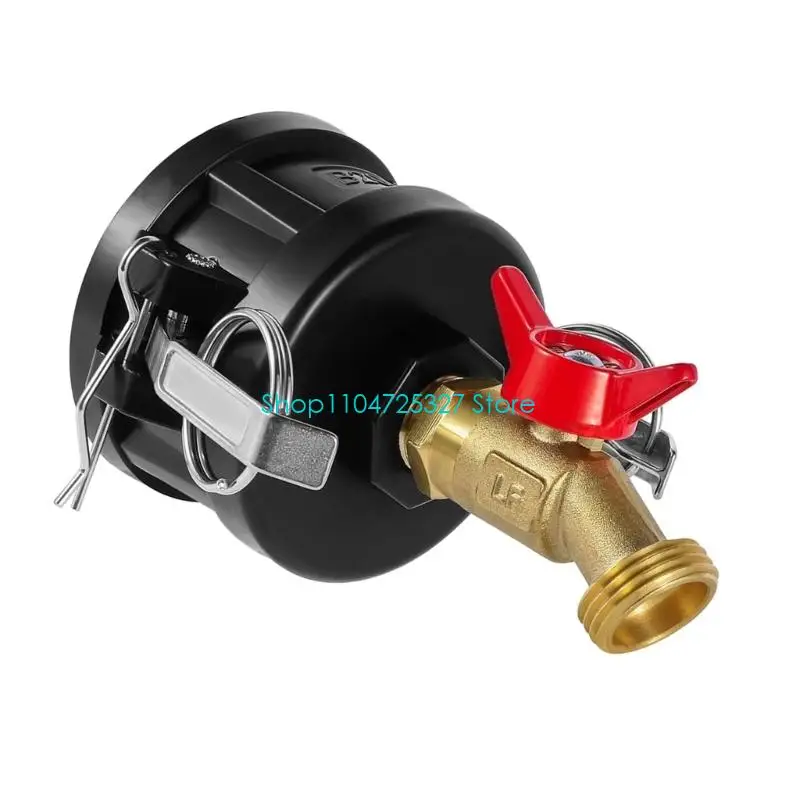 D8KF Heavy Duty 2 Inch NPS To 3/4 Inch Butterfly Adapter Garden Hose Fittings