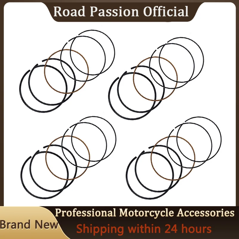 

Road Passion Motorcycle Engine Piston Rings 55mm STD For KAWASAKI Zephyr ZR 400 C ZR400C ZR400 (8 VALVE) 1989-1995