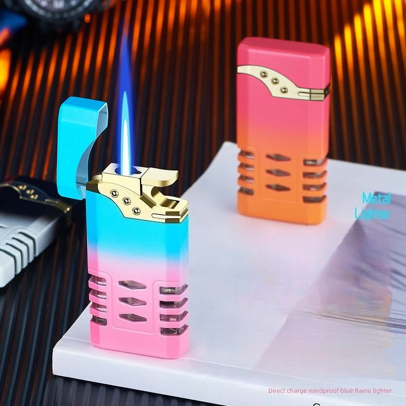 جديد يندبروف نفخ لهب أزرق شحن مباشر سبيكة عالية الجمال أخف هدية لصديقها اكسسوارات السجائر #3