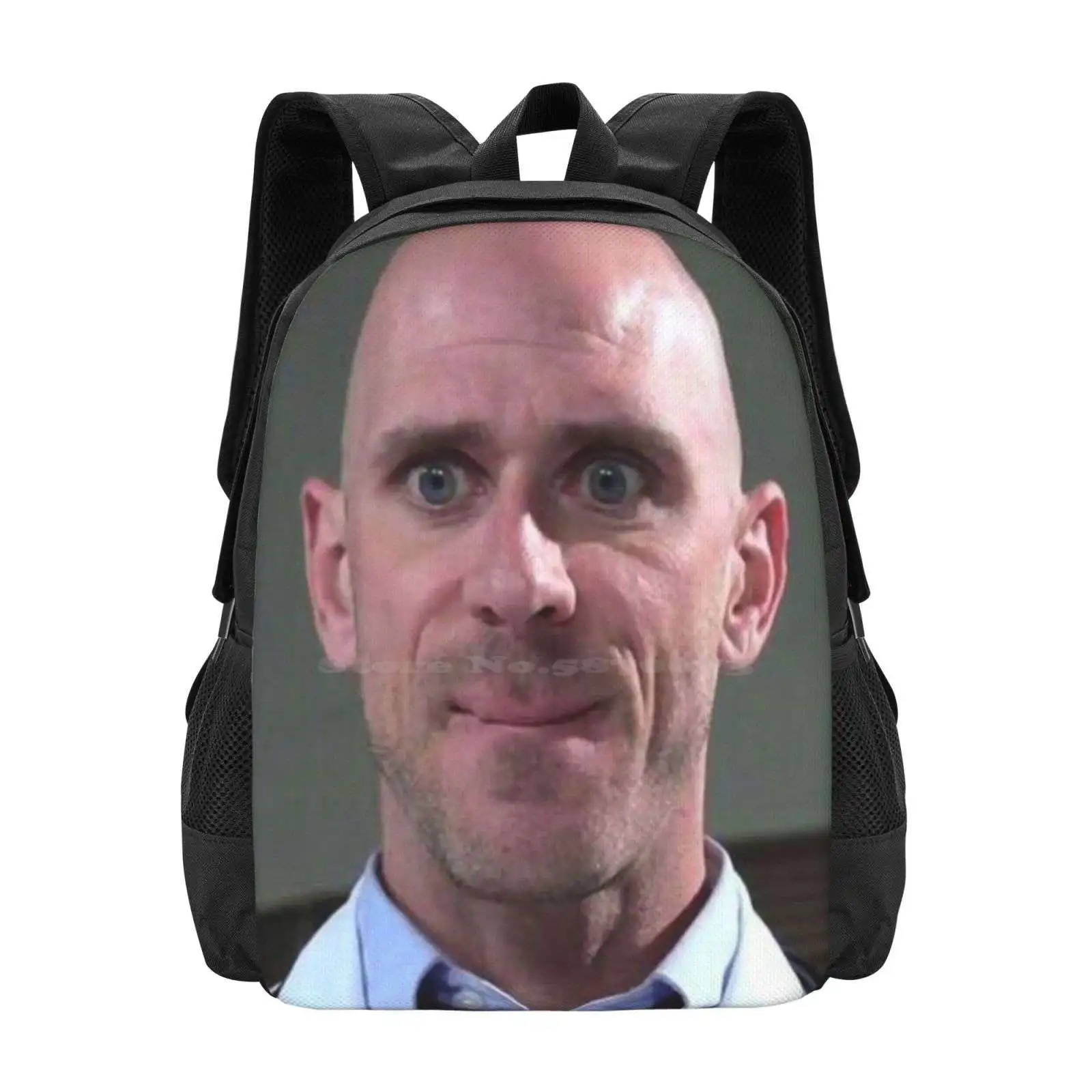 Johnny Sins Mmmm Teen College Student Backpack Pattern Design Bags Johnny Sins Jonny Sins Jhonny Sins Kissa Mmm Memes Gang