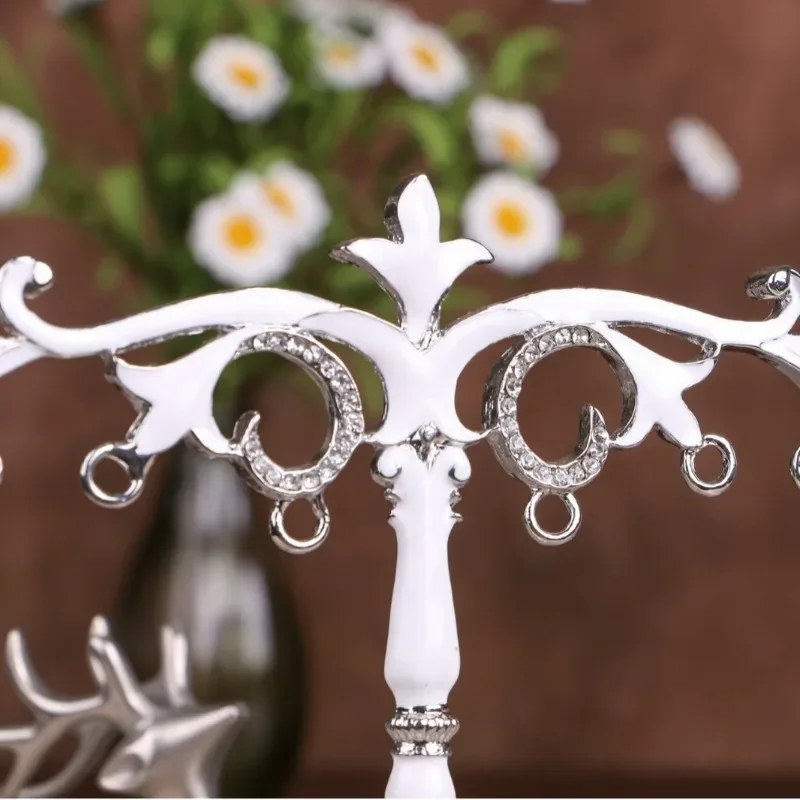 American country earrings bracelet jewelry display stand villa bar decoration retro storage rack home jewelry ornament