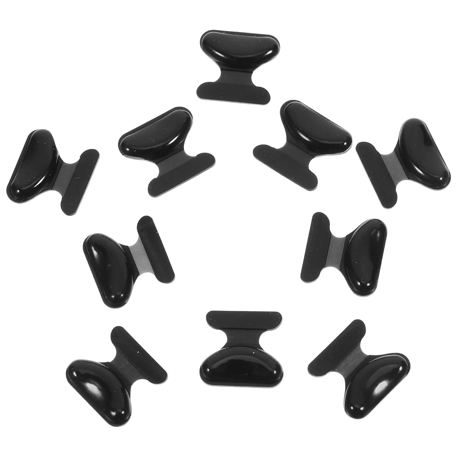 

5 Pairs Fragrance Non-Slip Nose Pads Baby Grips Silica Gel Glass for Eyeglasses