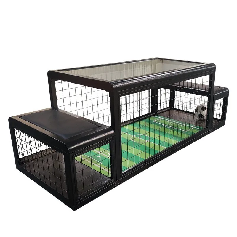 

Funpar's Latest Interactive Football Game Machine Coin Operated Soccer Table for Entertainment in Shopping Centers