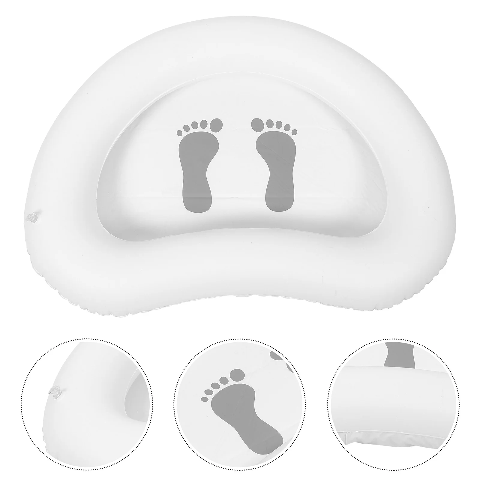 

Portable Inflatable Foot Wash Basin for Pool Spa Foot Soaking Tub Lightweight Folding Water Bath for Outdoor Use