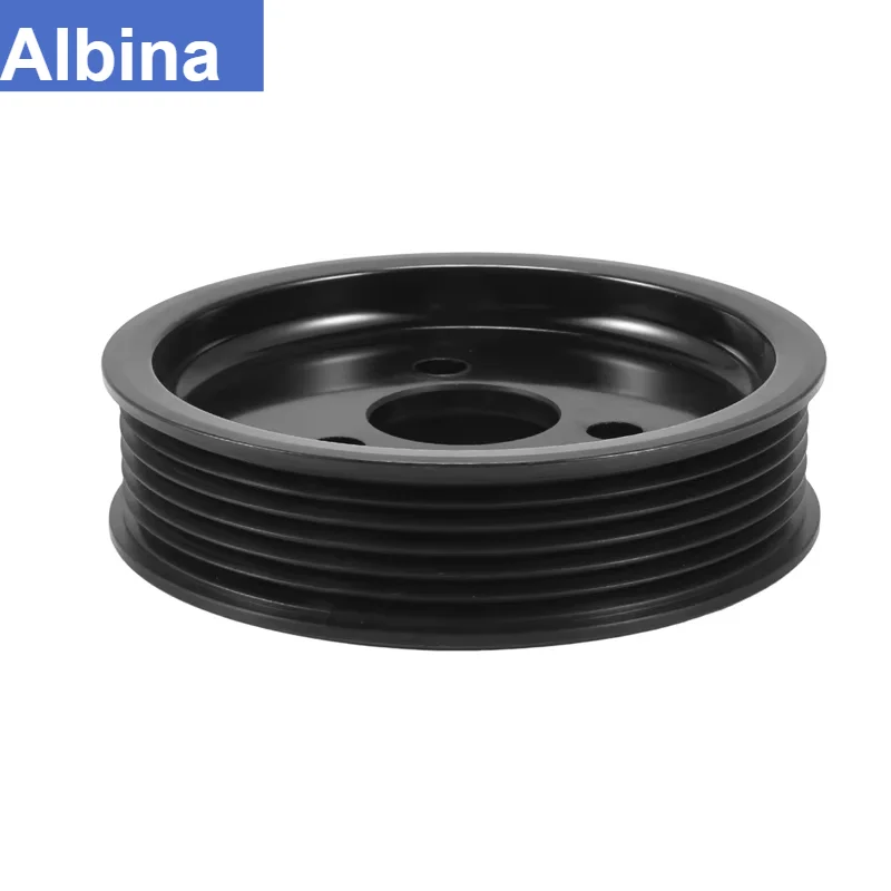 32421740858 Power Steering Pump Pulley Fit BMW E36 E46 E39 E38 X3 E83 320i 323i 325i 328i 330i 520i 523i 525i 528i 530i 728iL