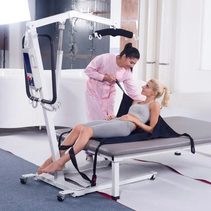 Coolfull Electric Patient Transfer Lift with Sling for Handicapped Stand-Nursing for Elderly Walker Safety Equipment