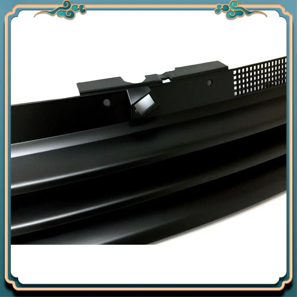 

Latest Black Car Grill Front Hood Grille For-VW GOLF 4 MK4 GTI R32 1997-2004 1J0853655G