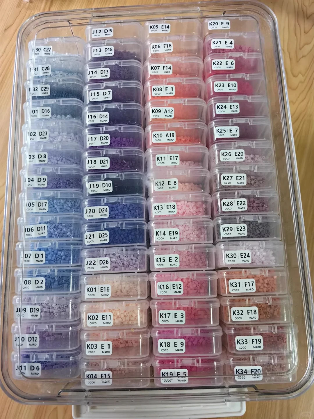 60pcs Transparent Plastic Storage Boxes for Beads, Jewelry,Diamond Painting Embroidery Storage Box-Perfect Gift for Crafters view 4