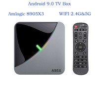 A95X F3 Air TV Box S905X3 HD Home Theater Player Dual Band WIFI 16GB 32GB 64GB Android 9.0 Smart Set Top Box