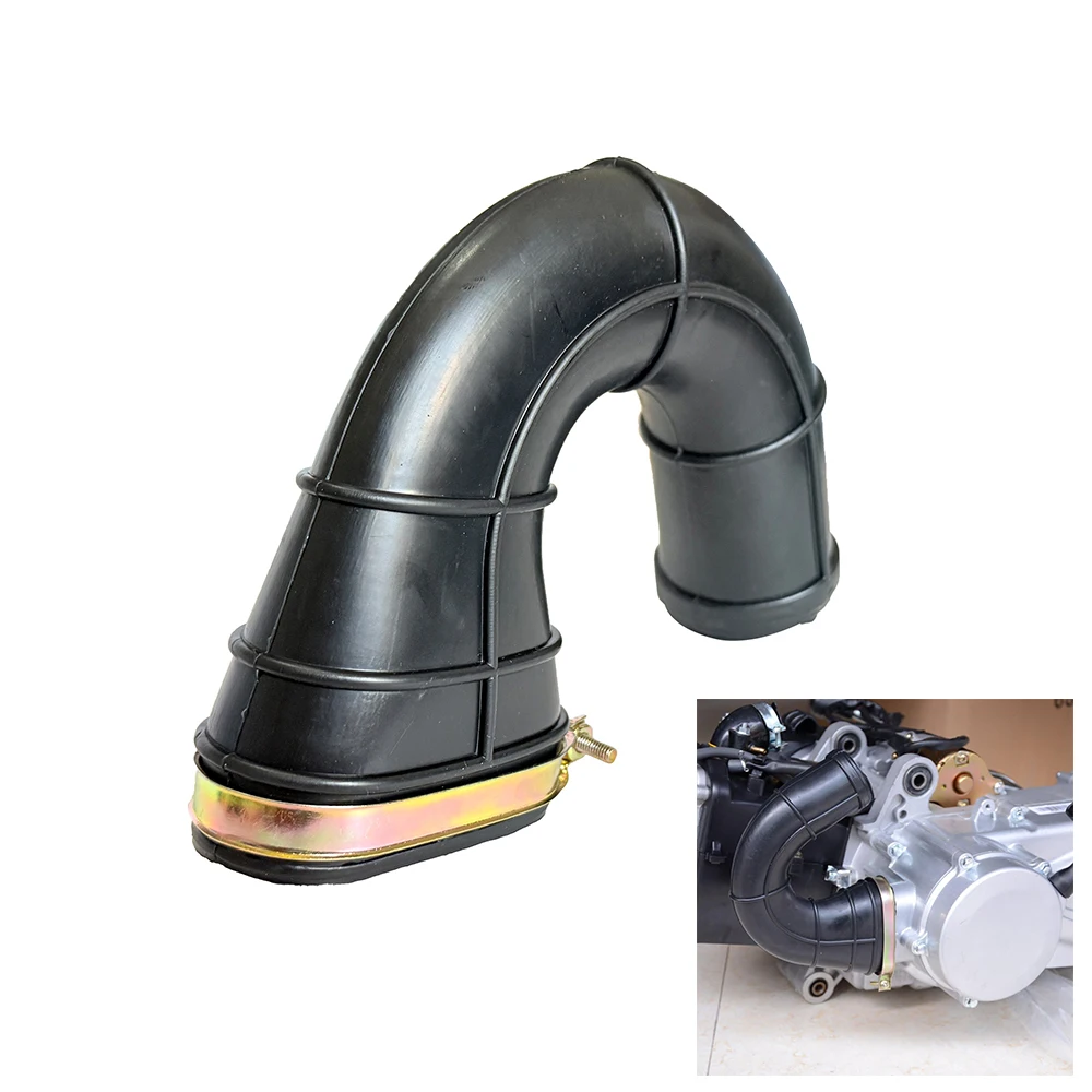 

Engine Side Cover Suction Duct Air Filter Cyclone Tube For GY6 125cc 150cc 200cc ATV UTV Quad Dirt Bike Motorcycle Parts
