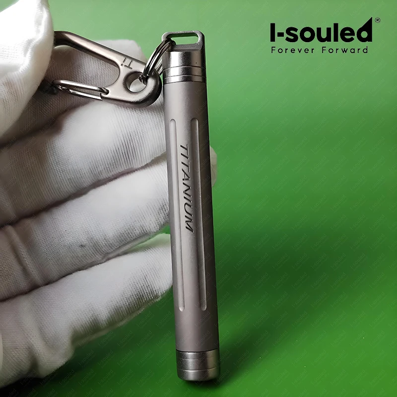 ULTRA Titanium Toothpick Case Waterproof Pill Fob Camping EDC Mini Jar