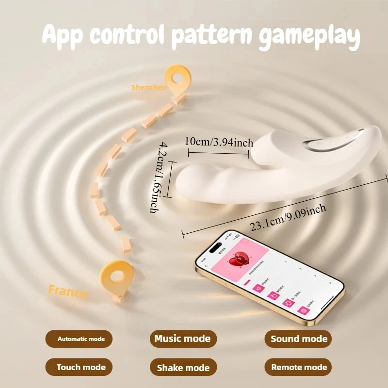 Clit Sucker Vibrator Dildo for Women G-Spot Clitoris Stimulator Heating Dildo APP Control Female Sex Toy Adults Goods - Image 5