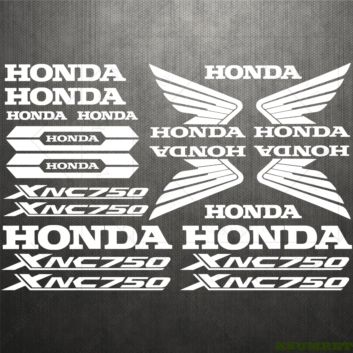 

For Honda XNC750 Motorcycle Sticker Tank Helmet Decals Waterproof Decal