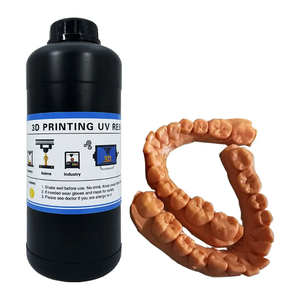 Restoration Dentals Liquid Resins 405nm 3D Printing Resins for DLP Printer