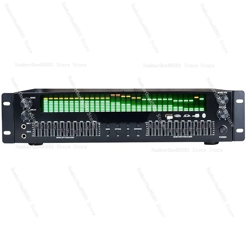 31 Band EQ Processor 2 in 1 Bluetooth Optical Coaxial Karaoke Anti Feedback HiFi Preamp