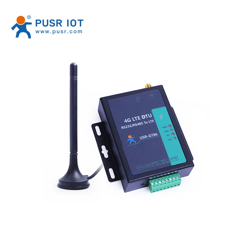 Imagem -02 - Pusr Industrial M2m Rs485 Lte Modem Gsm Serial Frequência Global Usr-g786-g