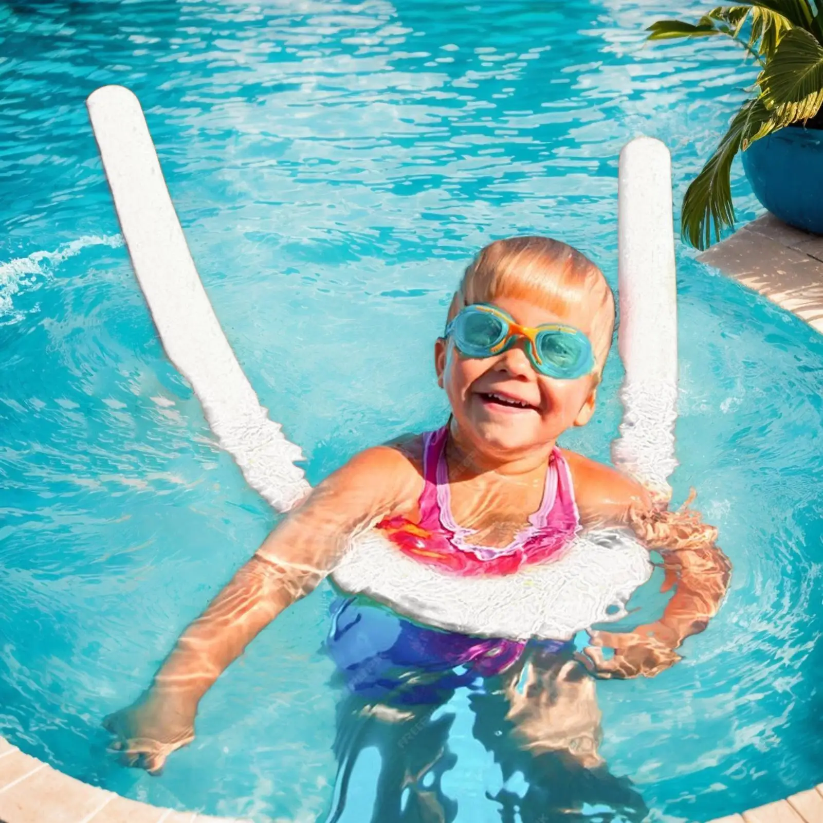 Swimming Pool Noodles Foam Floating Toy Training Device Water Sports Exercise Aid Buoyancy Stick for Kids Adults view 4