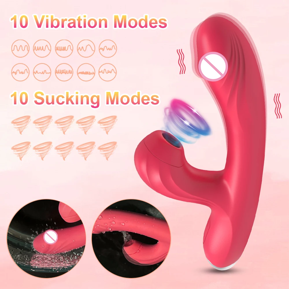 20 Modes G-Spot Vibrator Female Powerful Clit Clitoris Sucker Vacuum Stimulator Dildo Sex Toys for Women Adults Goods