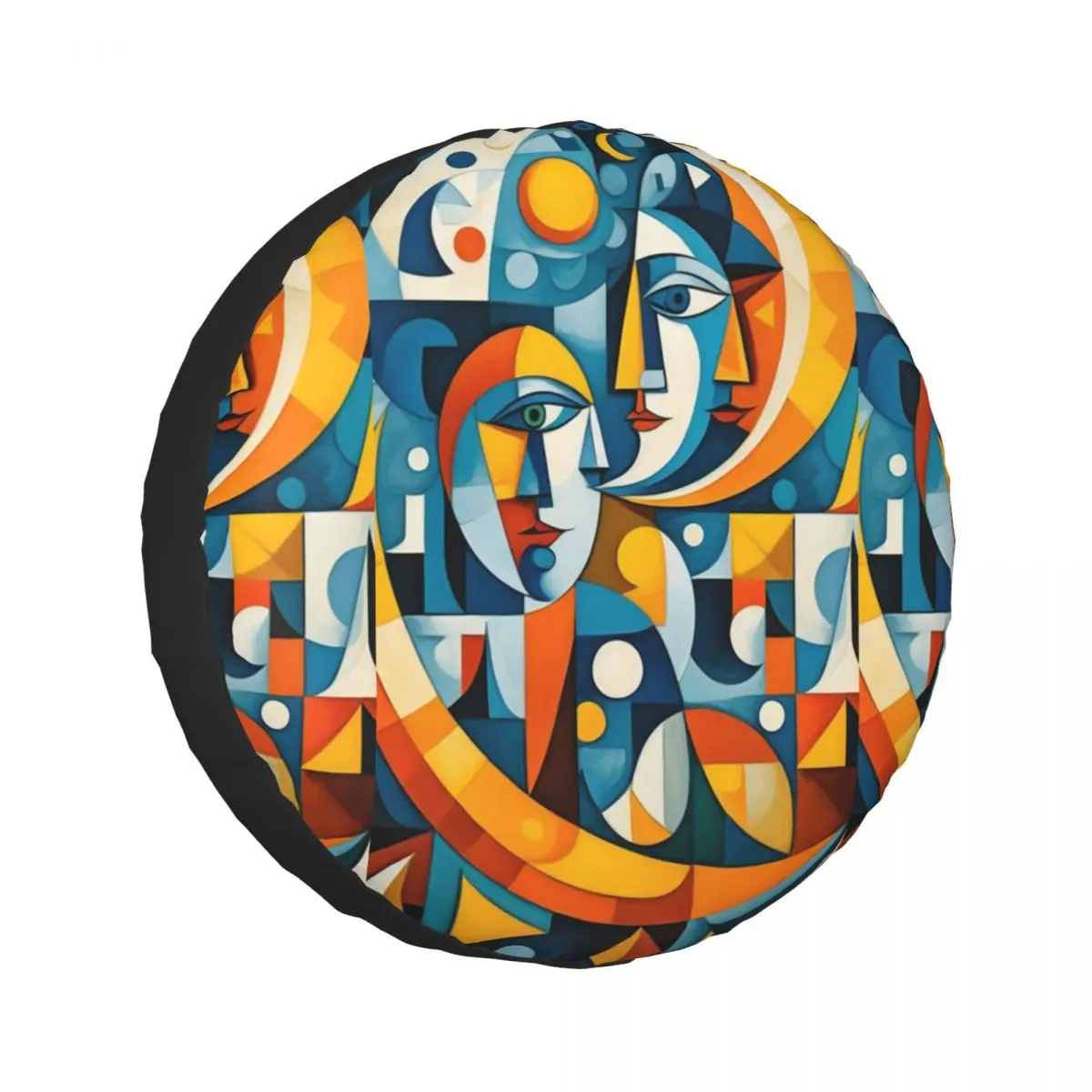 

Child Holding A Dove Pablo Picasso Painting Spare Tire Cover for Car Mitsubishi 4x4 Wheel Protector Covers 14" 15" 16" 17" Inch