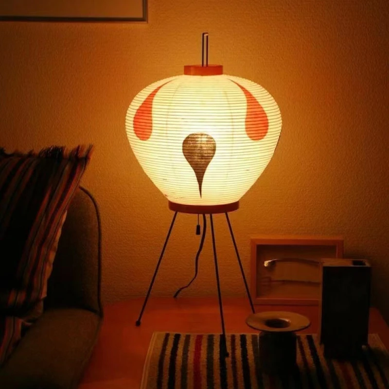 

Surprise Monsoon Advanced Tea Room Rice Paper Light Simple Homestay Bedroom Study Floor Light Designer Japanese Floor Light