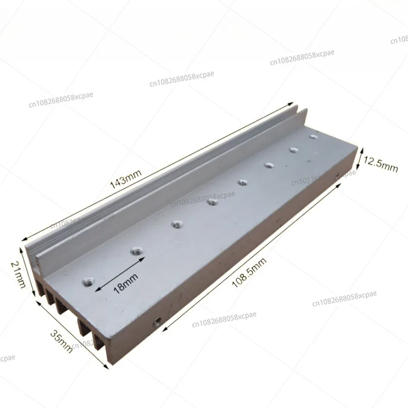 F2 Type TO-247 Large 8 Tubes High Power Inverter Field Effect Tube Aluminum Heat Sink Mos Tube