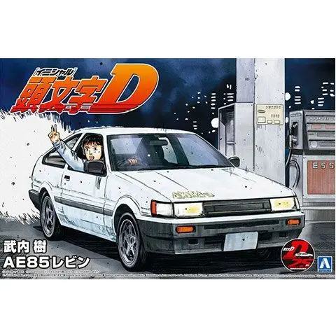 

In Stock Aoshima 1/24 Initial D Itsuki Takeuchi AE85 05963 - Plastic Model Kit