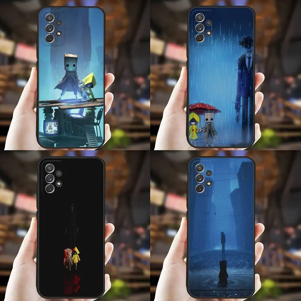

Game Little N-Nightmares Phone Case For Samsung S25,S24,S21,S22,S23,S30,Ultra,S20,Plus,Fe,Lite,Note,10,9,5G Black Cover