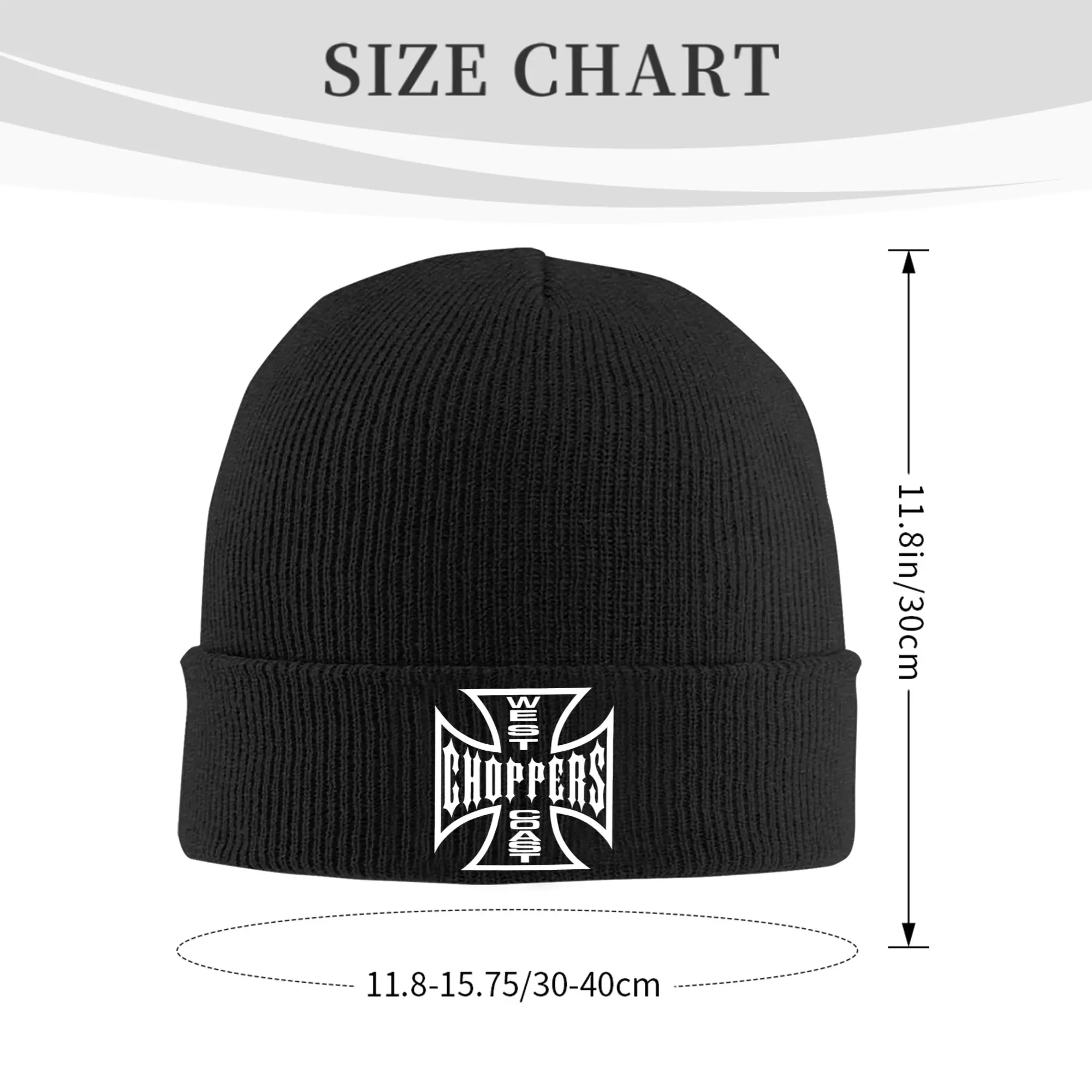 Choppers Rock Beanie Cap Unisex Winter Warm Bonnet Femme Knitted Hat Hip Hop Outdoor Ski Heavy Metal Music Skullies Beanies Caps