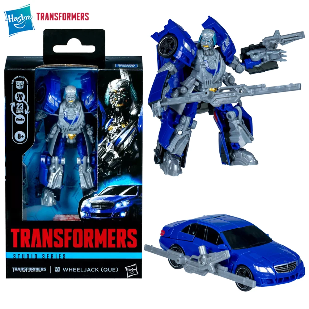 

[In-Stock] Hasbro Transformers Studio Series Dark of the Moon Wheeljack (Que) 11.5cm Deluxe Class Action Figure Model Gift Toys