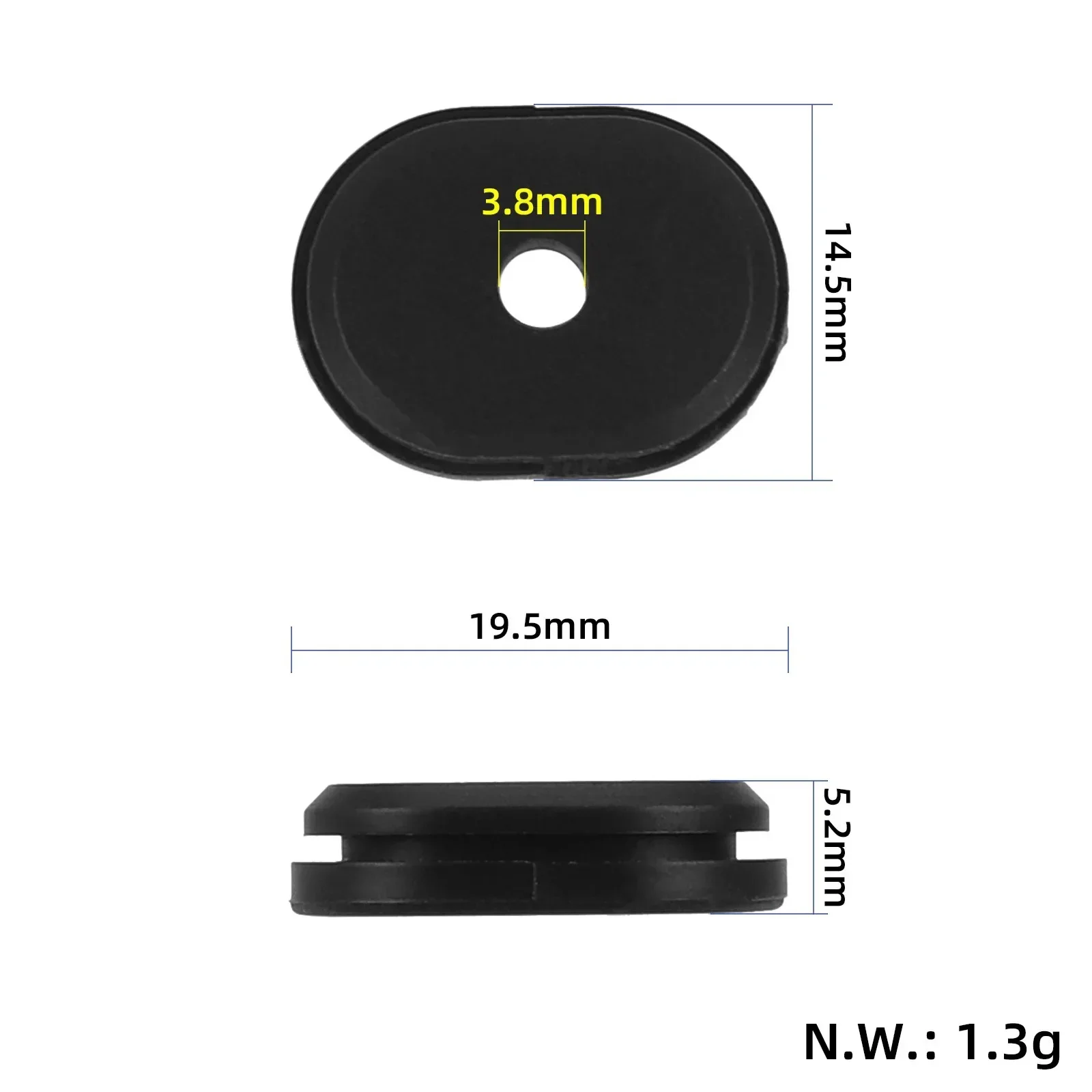 Electric Scooter Grommet Scooter Cable Protector Dustproof Design Precise Fit Installation For Wet Weather Riding