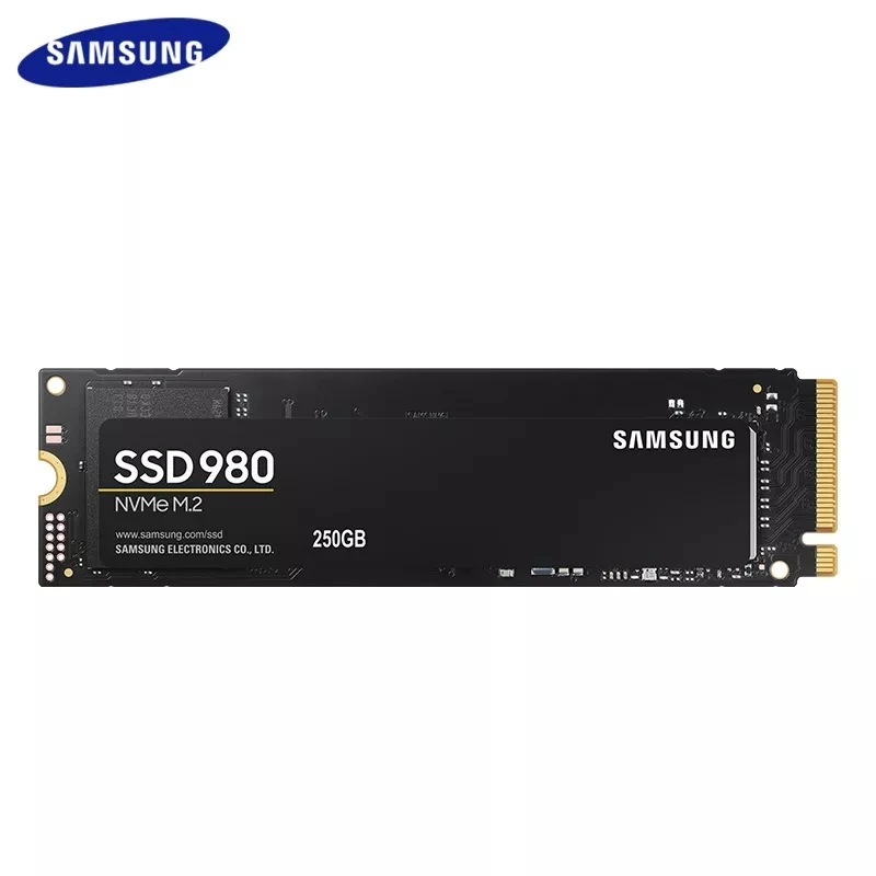 100%Original SAMSUNG SSD 980 NVMe M.2 250GB 500GB 1TB Internal Solid State HDD M2 2280 TLC PCIe Gen 3.0 x 4,NVMe 1.4For Computer