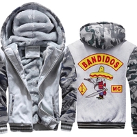 Fashion mens Classic Hoodies casual brand long sleeve Bandidos MC Black for man Minimalist Hoodiesnager Comfortable veryday