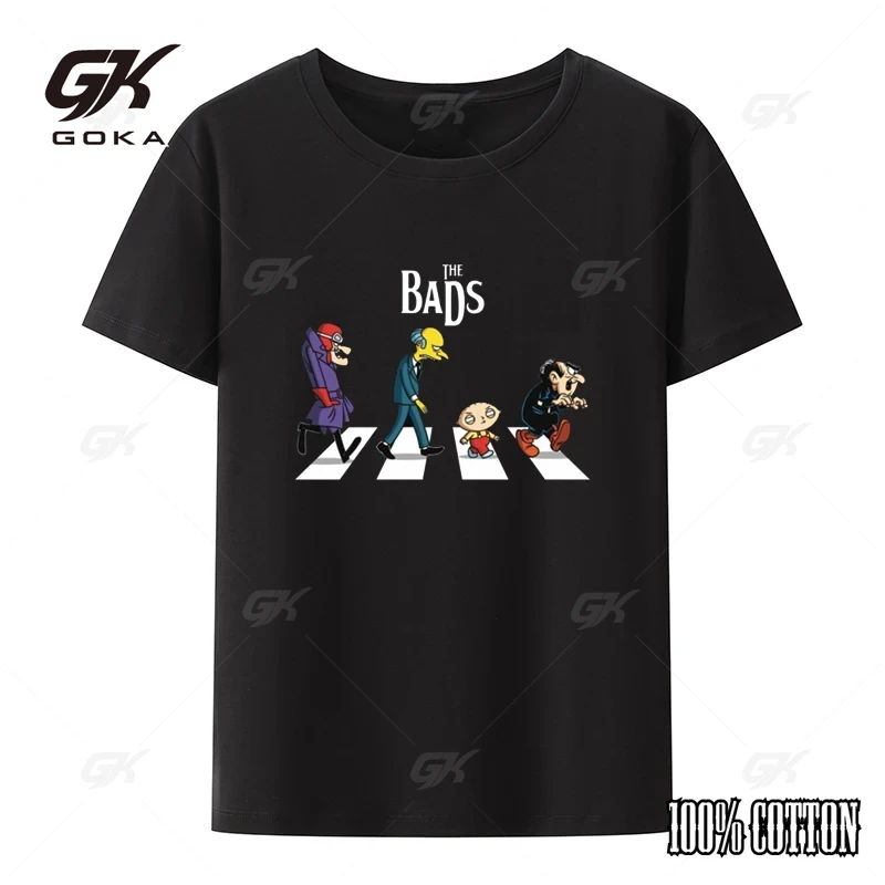 

The Beers Graphic T-Shirts Men clothing Streetwear Summer Cartoon Pattern Women Short Sleeve Casual Tops Tees Unisex