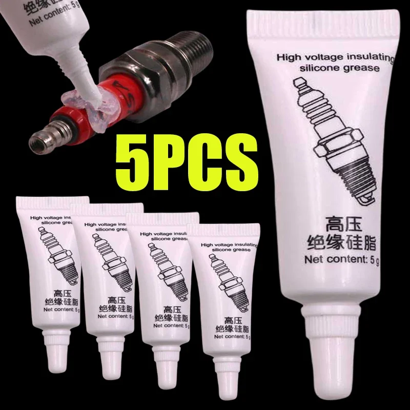 Automobile Spark Plug High Voltage Insulating Grease Ignition Coil Silicone Grease High and Low Temperature Corrosion Resistance 