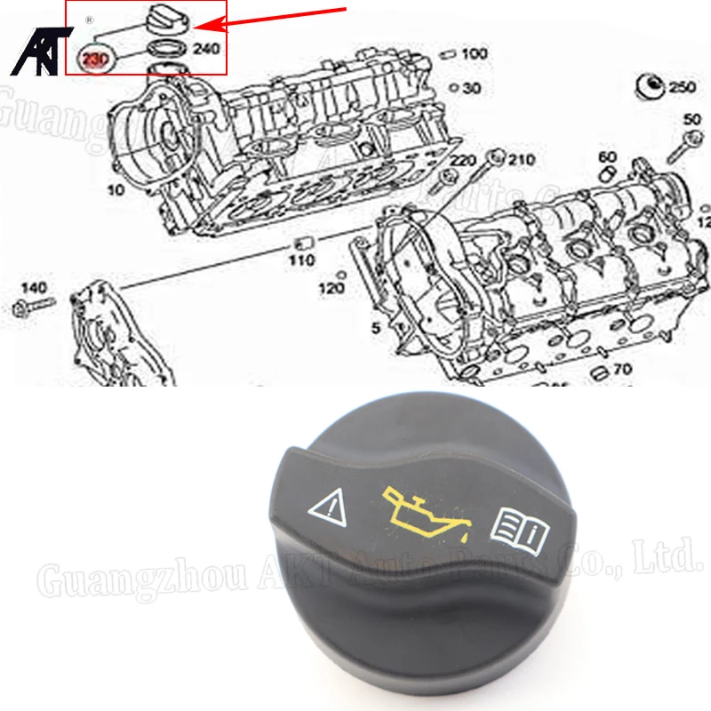 Engine Oil Filler Cap for Mercedes Benz W212 E220 E260 E200 E300 E350 E250 E400 E500 E63 E180 0000101685 0000101385 0000101585