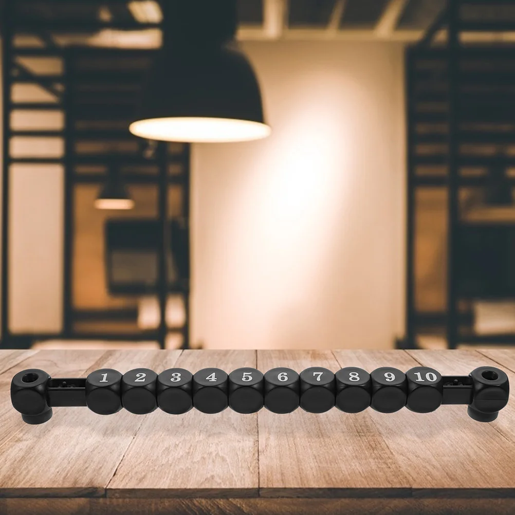 

4pcs Square High-class Football Scorekeepers Bar Scorekeeper Plastic Scoring Units Bar Scorekeepers Marker