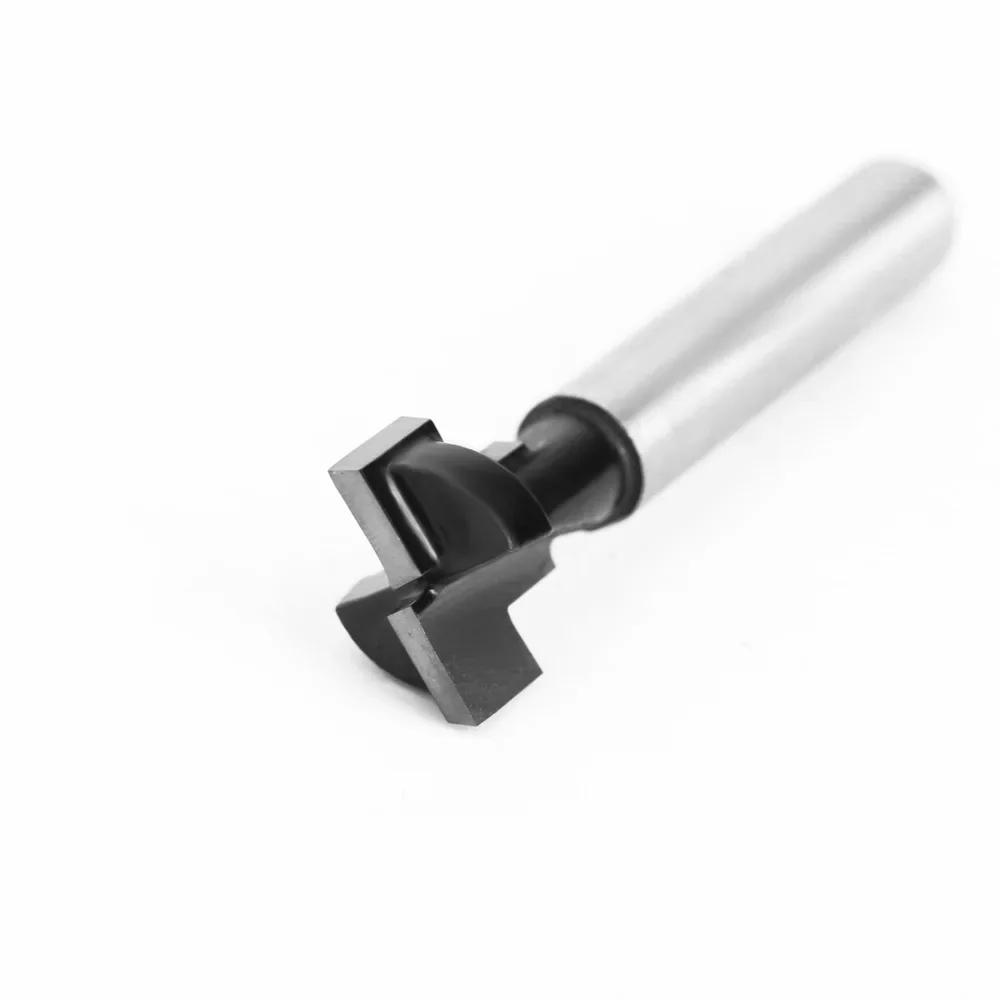 1 PC 6mm/6.35mm/8mm Shank T-Slot Keyhole Cutter Wood Router Bit Carbide Cutter for Wood Hex Bolt T-Track Slotting Milling Cutter