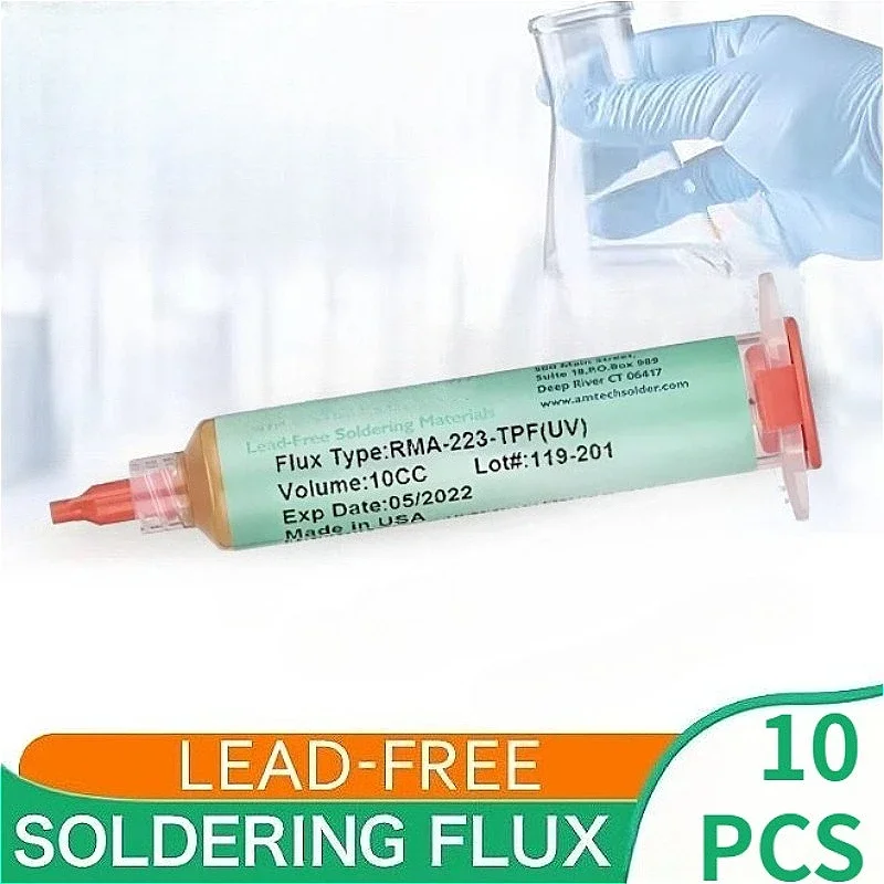 

Soldering Flux for Welding SMD Desoldering - Tin Soldering Paste, BGA Flux, No-Clean Soldering Oil