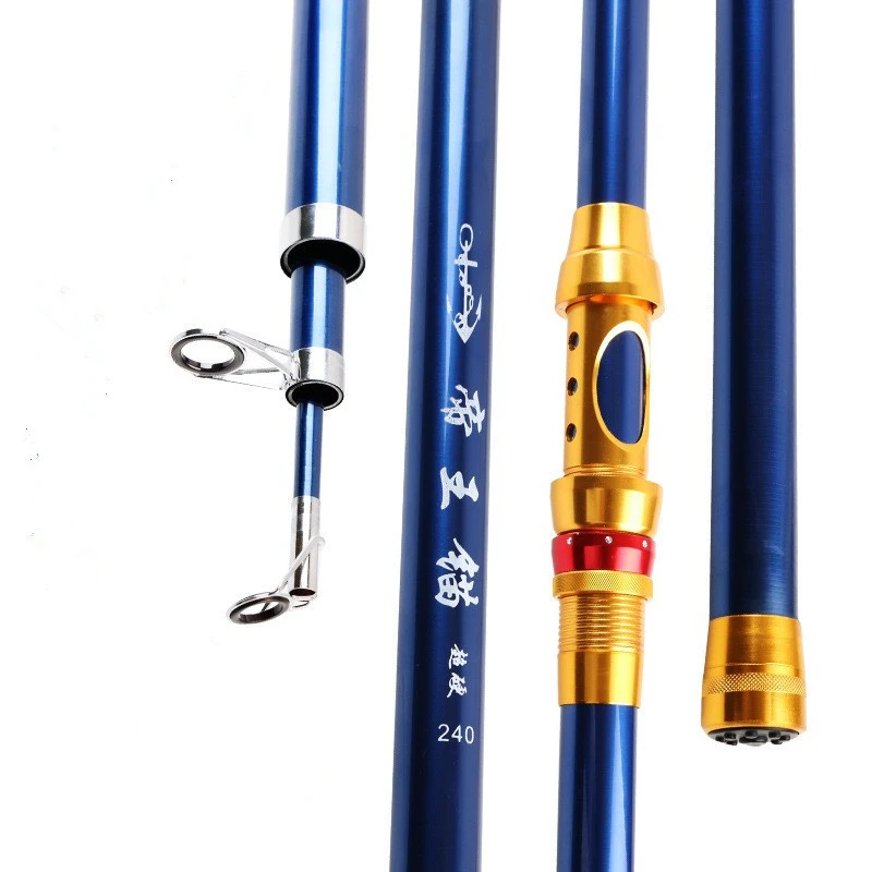 SuperHard Telescopic Fishing Rod Long Distance Throwing Rod High Carbon Fiber Fish Pole Sea Fishing Rod Canne a Peche Pesca Gear